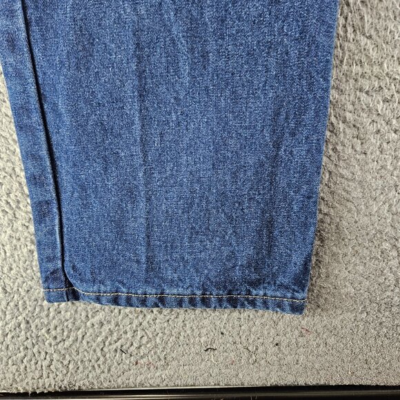 Carhartt FR Jeans Mens 36x32 Blue Denim Flame Resistant Relaxed Fit CAT 2 Work - Picture 16 of 16
